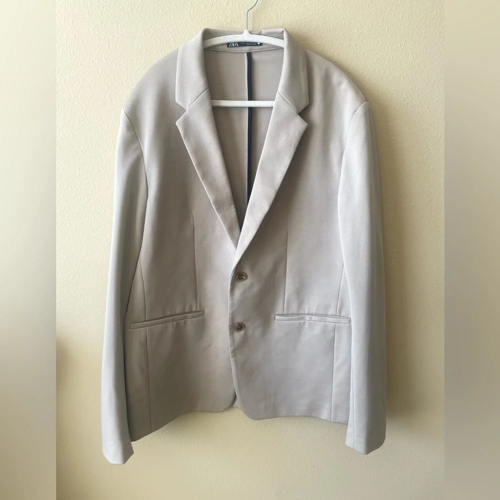 Zara Light Tan Jacket - Picture 1 of 4